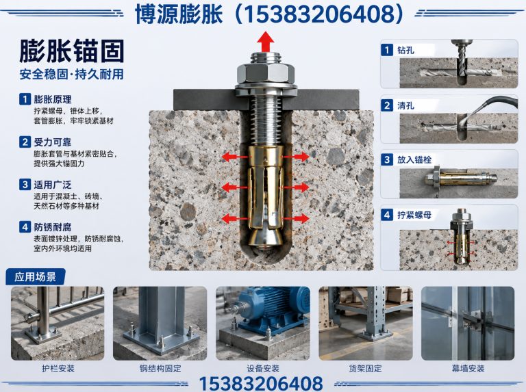 复兴区壁虎膨胀螺栓展示图